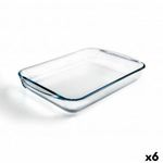 Kemencés ételeknek való tartó Pyrex Classic Vidrio Átlátszó Üveg Négyszögletes 40 x 27 x 6 cm (6 ... fotó