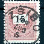 1889 krajcáros ZSIBÓ bélyegzés Szilágy Romania Gudlin E3.20 / 60p (e18) fotó