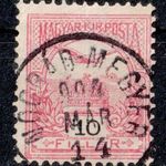 1900 turul NÓGRÁD-MEGYER a ritkább kötőjeles bélyegzés Nógrád Gudlin E3.20 / 60p (d36) fotó