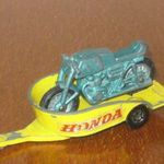 Matchbox Superfast 38a Honda Trailer motor és pótkocsi, fotó