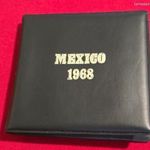 Mexikó 1968 ezüst érmék 3 db fotó