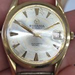 RODANIA 30 Jewels Automatic Inabloc Aranyozott Svájci AUTOMATA Férfi Óra / Karóra MŰKÖDIK! fotó