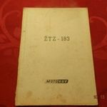 Rákosi-kor retro mezőgazdasági gép kezelési utasítás: ZTZ-183 jobboldalt vágó gerendely. - 1956. & fotó