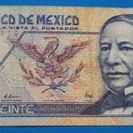 1992 -es MEXICO - 20 Nuevos Pesos bankó UV aktivitással !!! F (L0570) fotó