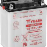 Motorkerékpár elem Yuasa YB12AL-A2 12 V 12.6 Ah A következő modellekhez Motorkerékpárok, Motoros ... fotó