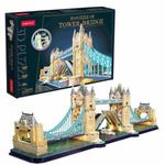 3D puzzle Tower Bridge LED világító -222 db-os CubicFun fotó