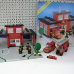 Lego 6385 Fire House-I 1985-böl kitünö állapotban fotó