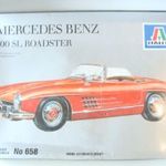 HD41 1: 24 Italieri No.658 Mercedes 300 SL Roadster fotó