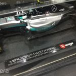 Mercedes F1 AMG W07 Hybrid Nico Rosberg 1: 18 Új! fotó