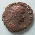 Római bronz Claudius II antoninianus M4 fotó