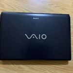 Sony Vaio SVE15 fekete laptop 3.gen. i5, HD, 256GB SSD, 8 GB RAM, jó akku! fotó