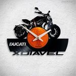 Ducati Xdiavel motorkerékpár – bakelit falióra fotó