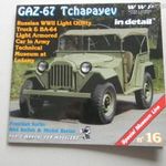 Wings&Wheels Publications füzet GAZ-67 II.Világháború Orosz Vörös Hadsereg fotó