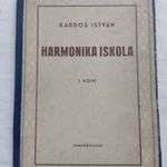 Kardos István Harmonika Iskola I. kötet 1958. könyv fotó