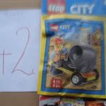 xx(LE42) ÚJ BONTATLAN LEGO CITY FIGURA , ÉPITŐMUNKÁS BETONKEVERŐVEL + ÚJSÁG fotó