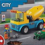 60325 Lego City Betonkeverő teherautó új, bontatlan! fotó