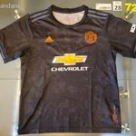 (72.) Adidas Manchester United szurkolói S-es mez. Használt! 2019-2020 fotó