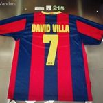 (K215.) FC Barcelona L-es mez. Használt. David Villa 7 fotó