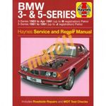 Bmw Javítási kézikönyv, bmw 3, bmw 5 széria(1981-1991)(angol nyelvű) fotó