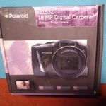 POLAROID IE1532-DIG.FÉNYKÉPEZŐ -18 MP+16GB KÁRTYA+TÖLTŐ/ADATKÁBEL+TOK+UJ AKKU+TÁSKA fotó