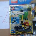 xx(LE42) ÚJ BONTATLAN LEGO CITY FIGURA , TARGONCA MUNKAGÉP MUNKÁSSAL + ÚJSÁG fotó