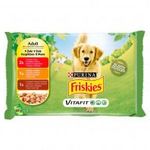 FRISKIES Aszpikos válogatás nedves kutyaeledel 4x85g fotó