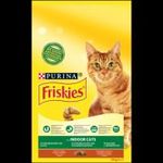 FRISKIES Indoor Csirkével és hozzáadott kerti zöldségekkel száraz macskaeledel 10kg fotó