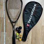 Squash ütő + 3db labda + 2db szalag fotó