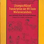 Lösungsschlüssel-Transkription der HV-Texte-Wörterverzeichnis fotó