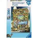 Ravensburger Hüllők a szekrényben - 200 darabos puzzle (12000866) fotó