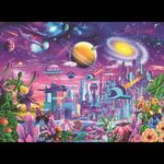 Ravensburger Cosmic City - 200 darabos puzzle (13291) fotó