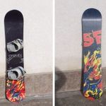 OSZTRÁKI!!! Gyerek Stuf Flame 125 cm-es freestyle snowboard deszka snowboarddeszka fotó