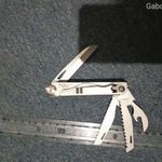 Multitool Multiszerszám Rozsdamentes Acél sok Funkciós közepes méretű eladó! Multitool klipszes, lock fotó