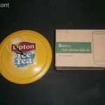 6 db 0, 5 L Lipton tea pohár és agy falióra egyben eladó Csepelen lehet személyesen átvenni !!! fotó