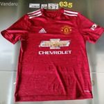 (635.) Adidas Manchester United 164-es, S-es? mez. Használt! 2020-2021 fotó