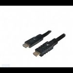 LogiLink HDMI Active, M/M, 10m kábel fekete (CHA0010) (CHA0010) fotó