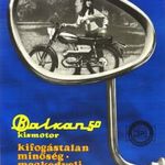 Eredeti, régi plakát: BALKÁN 50 KISMOTOR, KIFOGÁSTALAN MINŐSÉG, CSEPEL motorkerékpár kereskedelem 19 fotó