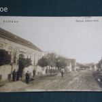 Képeslap, Villány, Baross Gábor utca , Faragó Zsigmond kiadás, barna színű , 1920- fotó