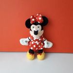 Eredeti Disney Minnie Mouse Miki Egér barátnő Minnie Egér plüss kabala figura 26 cm-es EXTRA fotó