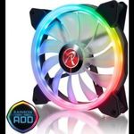 RAIJINTEK IRIS 14 Rainbow RGB PWM 14cm 2db-os + Vezérlő (0R400049) fotó