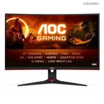 AOC Ívelt Gaming 165Hz VA monitor 27" C27G2E/BK, 1920x1080, 16: 9, 250cd/m2, 1ms, 2xHDMI/DisplayPo... fotó