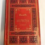 Baráth Ferencz - Aesthetika - Bevezetésül verstannal. (Franklin-Társulat, Bp.) 1886. RITKA fotó