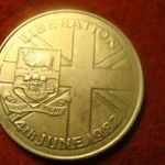 Falkland-szigetek hatalmas korona /50 pence/ 1982 38, 61 mm fotó