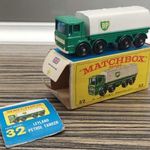 Matchbox 32, Leyland Petrol Tanker, dobozában 1 Ft-tól NMÁ ! fotó