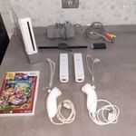 Nintendo Wii konzol (RVL-001 EUR) + 2 db Wii Remote controller + Mario Party 9, TESZTELT, Wii2507 fotó