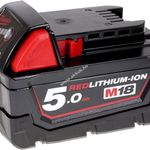 Eredeti Milwaukee akku típus M18 B5 REDLITHIUM-ION fotó