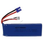 Helyettesítő modell / RC Akku 7.4V, Li-Polymer, 2400mAh, EC-csatlakozó, 101mm x 34mm x 15mm fotó