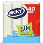 3x Nicky Big Pack toalettpapír, 3 rétegű, 40 tekercs fotó