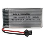 Helyettesítő modell / RC Akku 3.7V, Li-Polymer, 1300mAh, SM-Csatlakozó fotó