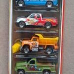 Matchbox 5 pack set 2003. 'On the Job' bontatlan dobozban - Chevy - Ford stb. fotó